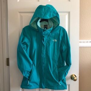 The North Face rain jacket